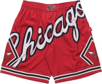 Mitchell & Ness x NBA Big Face 2.0 Shorts Chicago Bulls SHORBW19147-CBURED1