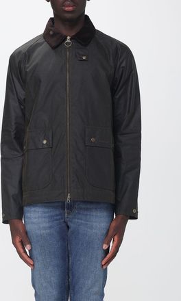 Barbour Bedale Waxed Cotton Jacket with Corduroy Collar