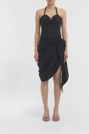 Chlo&eacute; Abito asimmetrico in cotone