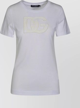 Dolce & Gabbana cotton logo-patch t-shirt