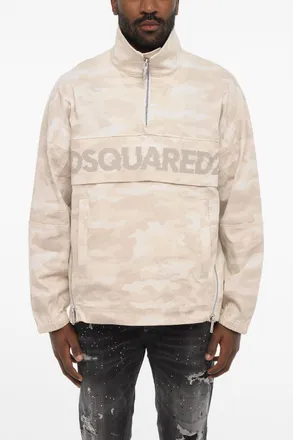 Dsquared2 Camouflage Cotton Anorak Dsquared2