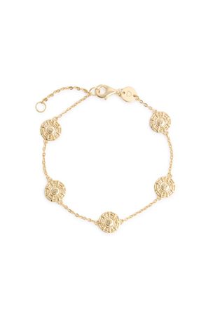 Daisy London Apollo Amulet 18kt Gold-plated Bracelet - One Size