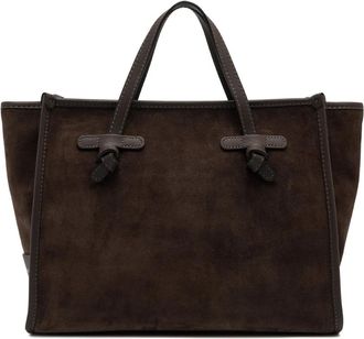 Gianni Chiarini Miss Marcella Su&egrave;de Tote Tas - Dames - Shoppers - Bruin - ONE Size - Su&egrave;de - Tassen