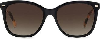 Carolina Herrera HER 0137/S WR7/HA Womens Sunglasses Black Size 54
