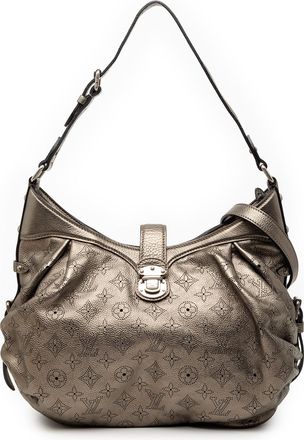 Louis Vuitton Pre-owned Womens Monogram Mahina Xs - Silver Leather - One Size