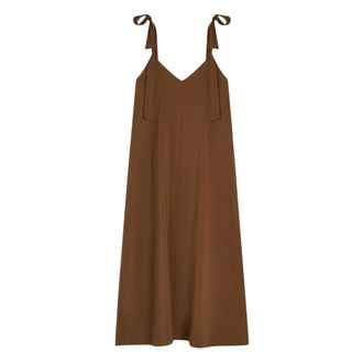 JOSH V Maxi Dresses, female, Brown, Size: XS Clara Maxi Dress