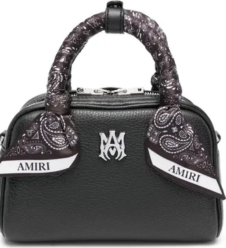 Amiri Paisley-scarf Top-handle Bowling Bag