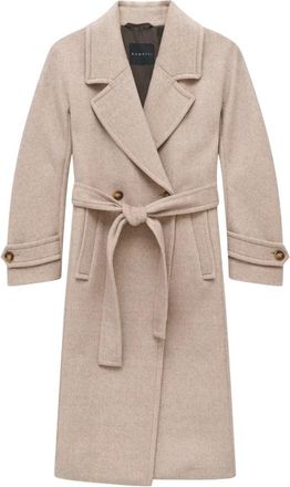 Bugatti Trenchcoat met ceintuur - Dames - Mantels - Beige - Maat: L Zijde