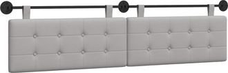 vidaXL Cabecero Colgante Gris Nube Tela Vidaxl
