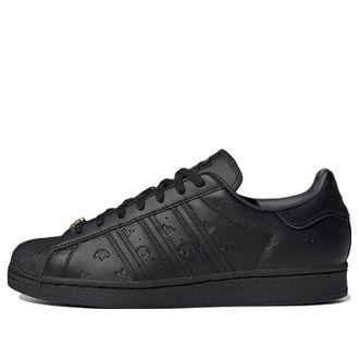 adidas Superstar Allover Debossed Trefoils - Black GY0026