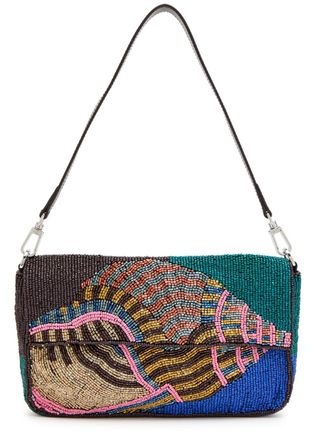 Staud Timmy Beaded Shoulder bag - Multicoloured 1 - One Size