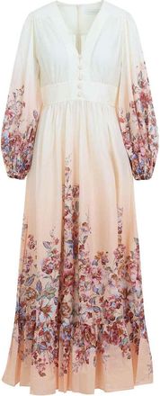 Zimmermann Awaken Plunge Maxi Dress