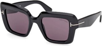 Tom Ford Esme Zonnebril - unisex - Zonnebrillen - Zwart - 50 MM - Accessoires
