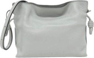 Loewe Pre-owned Cross Body Bags, female, Gray, Size: ONE SIZE Pre-owned Cross Body Bag