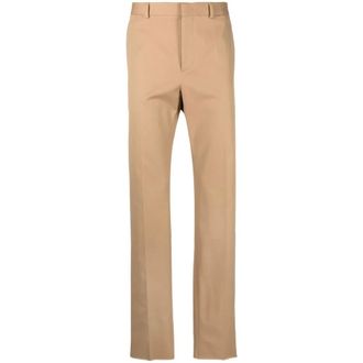 Valentino Heren, Broeken, Beige, Maat: M Katoen