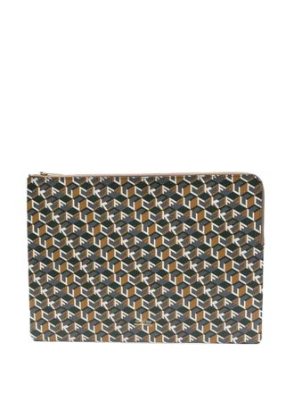 Undercover Clutch met patroon - Grijs
