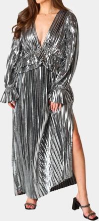 BuddyLove Mikayla Sparkling Event Dress In Silver