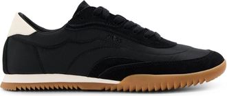 HUGO BOSS Womens Lowp Nysdw 10271772 01 Low Top Trainers in Black - Size UK 3