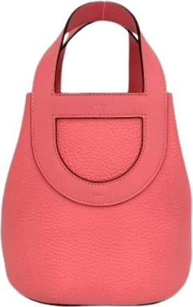 Herm&egrave;s Pre-owned Vintage Bucket Bag - Pre-owned - Mujer - Rosa - ONE SIZE