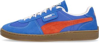 Puma Blauw/Oranje Su&egrave;de Lage Schoen - Heren - Sneakers - Blauw - 44 EU - Su&egrave;de - Schoenen