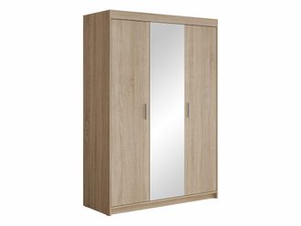 Mirjan24 Mobilier1 - Armario Novduni 102, Roble Sonoma, 191x133x53cm, Puertas De Armario: Con Bisagras, N&uacute;mero De Estantes: 0