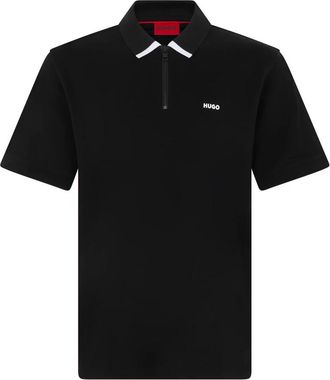 HUGO BOSS Dalomino Polo - Heren - Polos - Zwart - S - Katoen - Tops