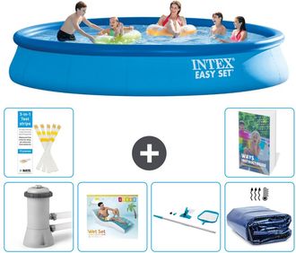 Intex Piscina Easy Set Redonda - 457x84 Cm - 7-piezas S270
