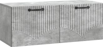 vidaXL Mueble Para Tv De Pared Gris Hormig&oacute;n 78,5 X 31 X 30 Cm Vidaxl