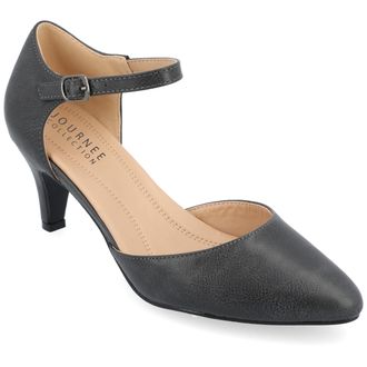 Journee Collection Women & apos;s Bettie Medium and Wide Width Pumps