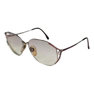 Saint Laurent Occhiali da sole vintage pre-owned - - Pre-owned - Donna - Rosso - ONE SIZE