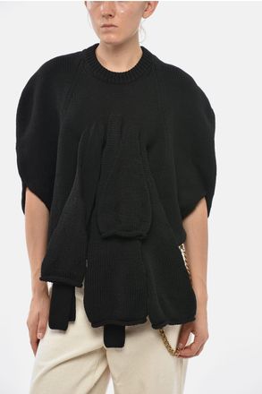 Comme Des Gar&ccedil;ons Maglia Girocollo in Lana Comme Des Gar&ccedil;ons