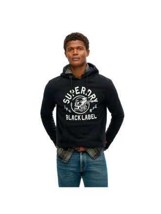 Superdry herensweatshirt uit de Black Label-collectie