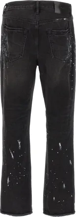 Purple P011 Jeans - Black