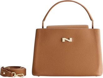 Nathan-Baume Magnolia Handtas - Dames - Handtassen - Bruin - ONE Size - Leer - Tassen