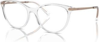 A|X Armani Exchange 53mm Cat Eye optical glasses in Transparent at Nordstrom