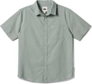 Quiksilver Shoreline Short Sleeve Button-Up Shirt in Herb at Nordstrom Rack, Size X-Large