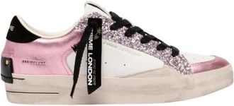 Crime London Dames, Schoenen, Wit, Maat: 41 EU Leer