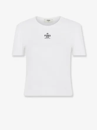 Fendi Ribbed cotton t-shirt - FENDI - gender_Woman