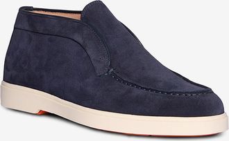 Santoni Wildleder-Dessertboots mit Gummisohle