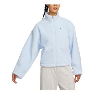 Nike (WMNS) Nike Sportswear faux sherpa jacket Blue FV4009-423