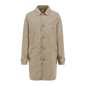Aspesi Jassen Beige - Heren - Mantel - Beige - S - Polyester - Jassen