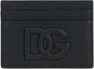 Dolce & Gabbana Wallets & Cardholders, male, Black, Size: ONE SIZE Card Holder Wallet