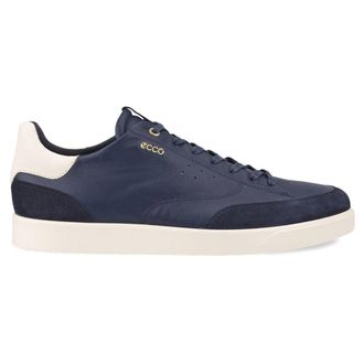 Ecco Ecco Street Lite 521394 Nubuck Leather Mens Low Top Trainers - Night Sky Marine Limestone - Size:UK 10.5-11