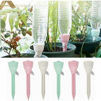 OEM Kit De Riego Por Goteo, Sistema De Riego Autom&aacute;tico Con V&aacute;lvula Ajustable Para Plantas De Interior Y Exterior, Colores Aleatorios, 17,5 X 5,5 X 5,5 Cm