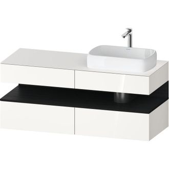 Duravit Qatego Consola Mueble Bajo Lavabo, 2 Extensiones, 2 - Duravit