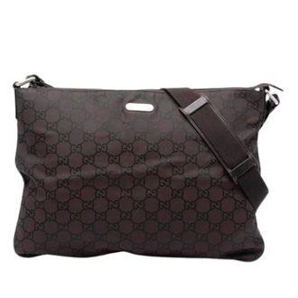 Gucci Pre-owned Cross Body Bags, female, Brown, Size: ONE SIZE Pre-owned Nylon Crossbody Bag