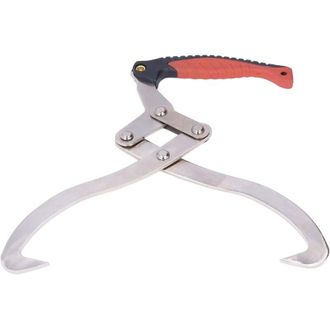 Elle Pinzas Para Le&ntilde;a, Gancho De Madera Con Forma De Garra, Mango Ergon&oacute;mico Y Duradero, Manejo C&oacute;modo, Pinzas Eficientes Para Le&ntilde;a Para Fogatas, Hogueras 
