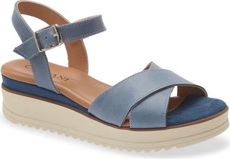 Cordani Arius Sandal in Blue Leather at Nordstrom, Size 8.5Us