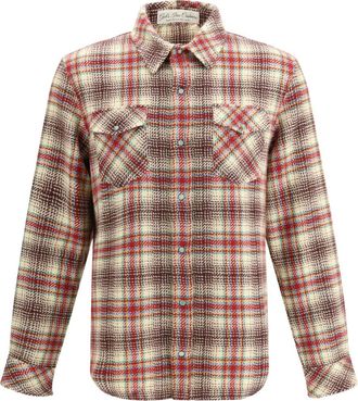 God's True Cashmere Camicia tartan Balance - Toni neutri