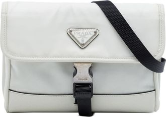 Prada Pre-owned Prada Saffiano Trimmed Re Nylon Smartphone Case Unisex WU81UNKVPQBPRLJO